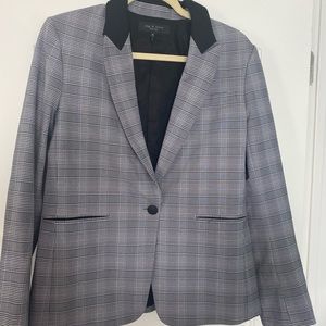 Rag & Bone plaid blazer